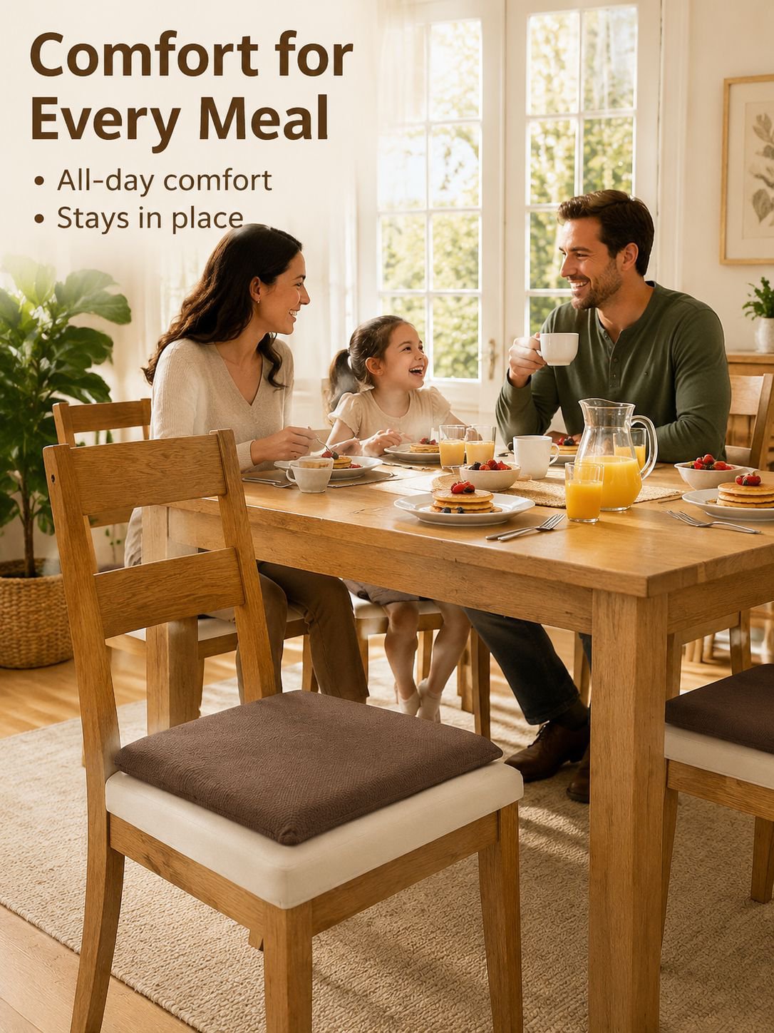 Seat cushion set