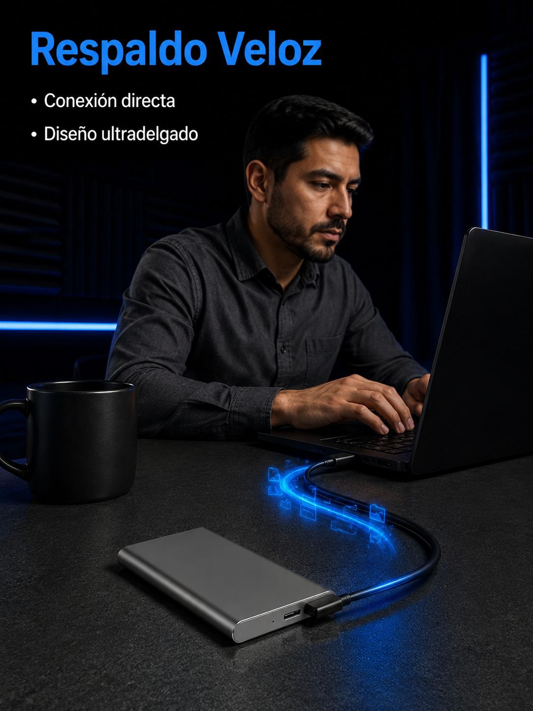 Disco duro portátil de nueva generación y alta velocidad