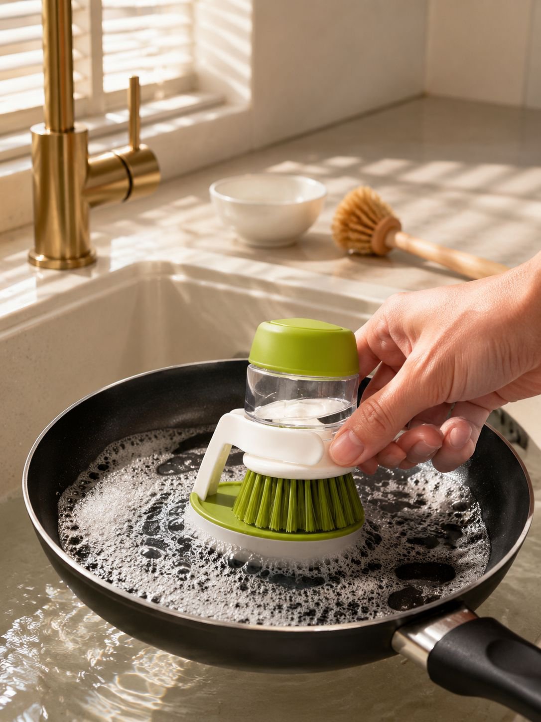 Close-up of the Dishwashing Magic Tool design