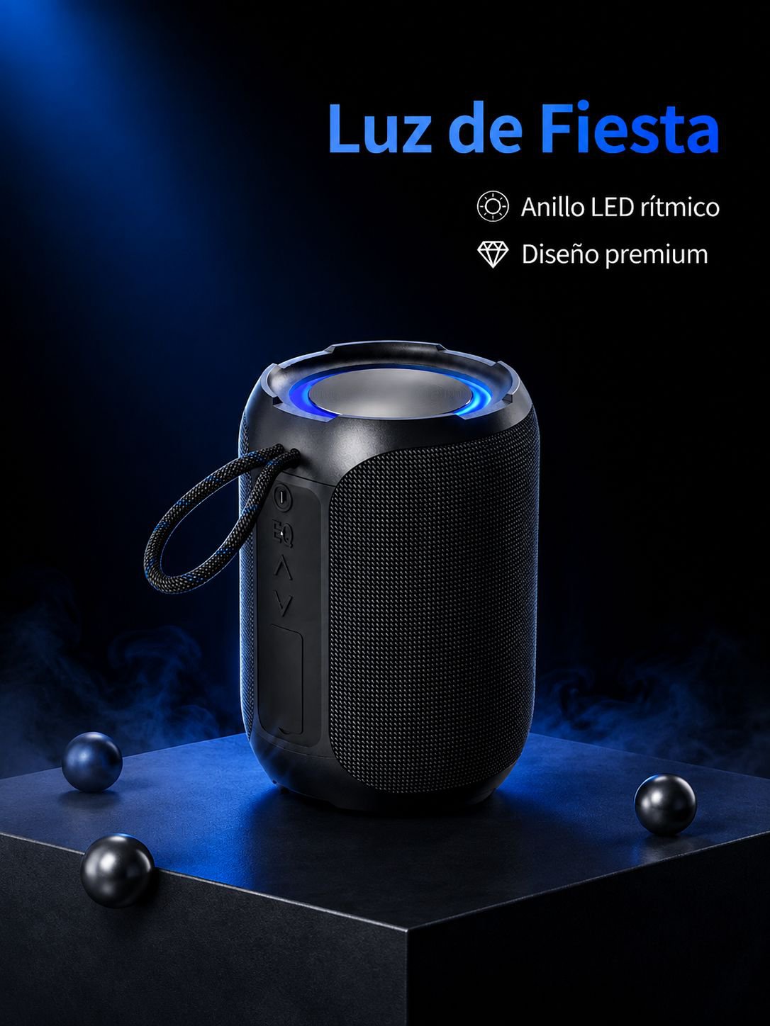 Altavoz Bluetooth portátil de alta calidad e impermeable