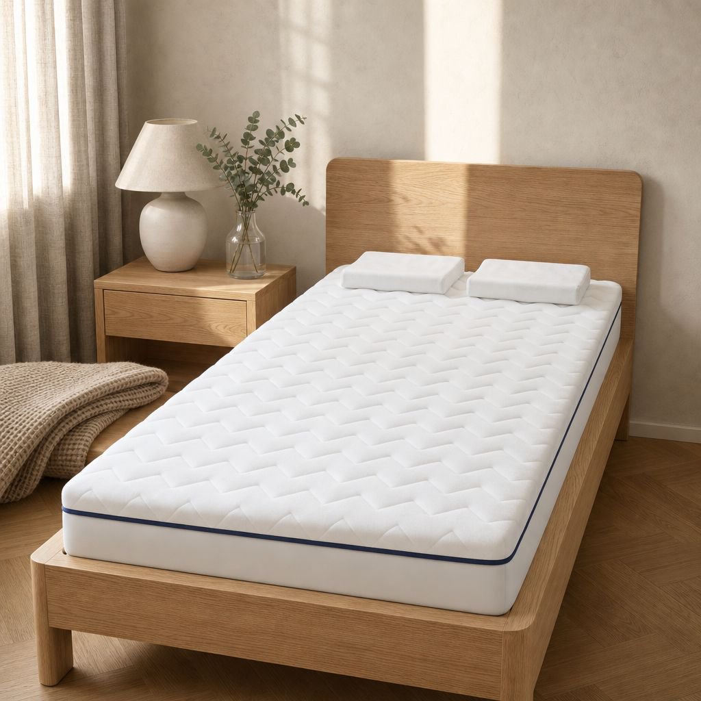 F Matelas Tatami Épais en Fibre de Soja Surmatelas Dortoir