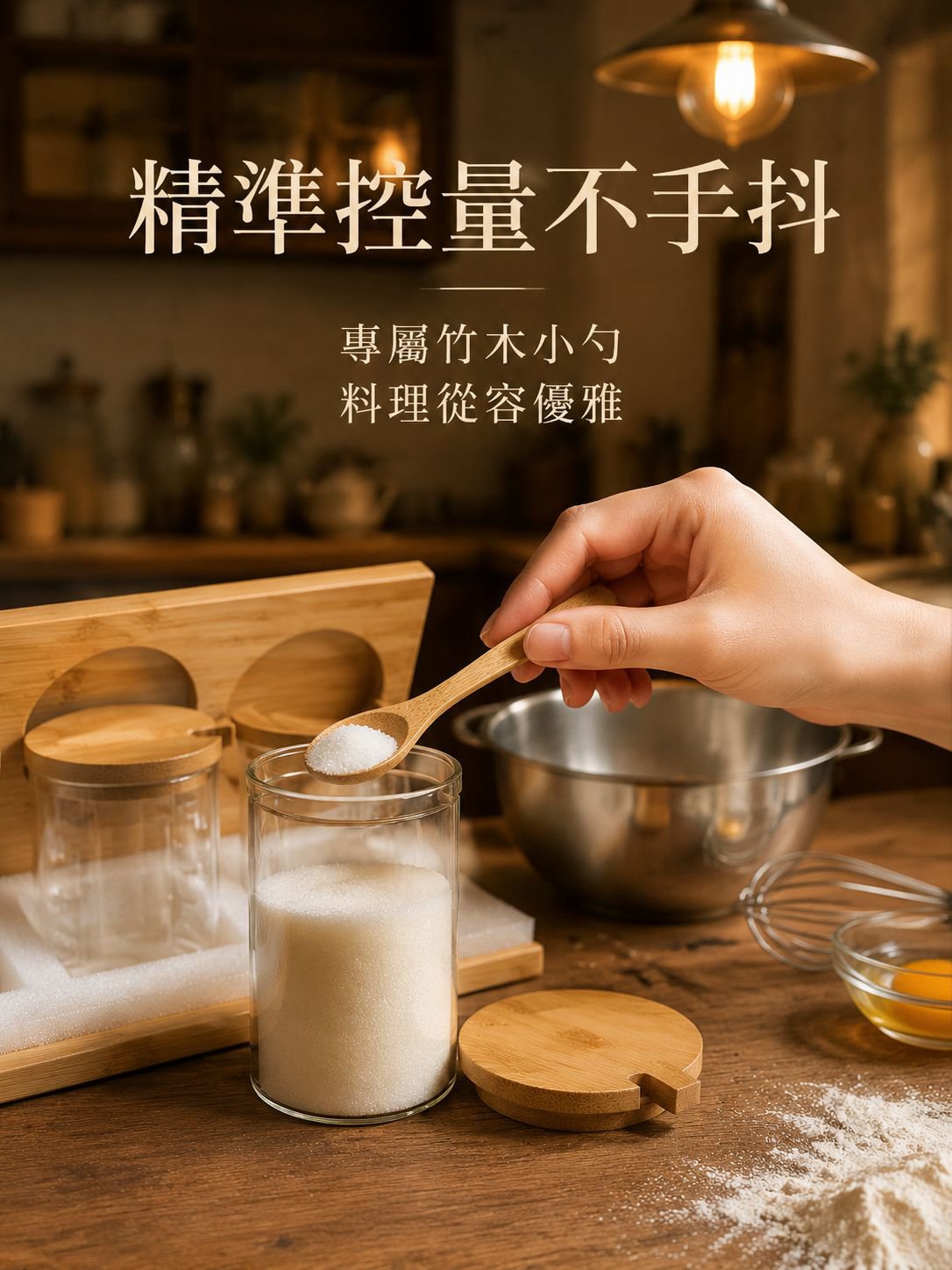 廚房調料盒玻璃罐套裝密封防潮