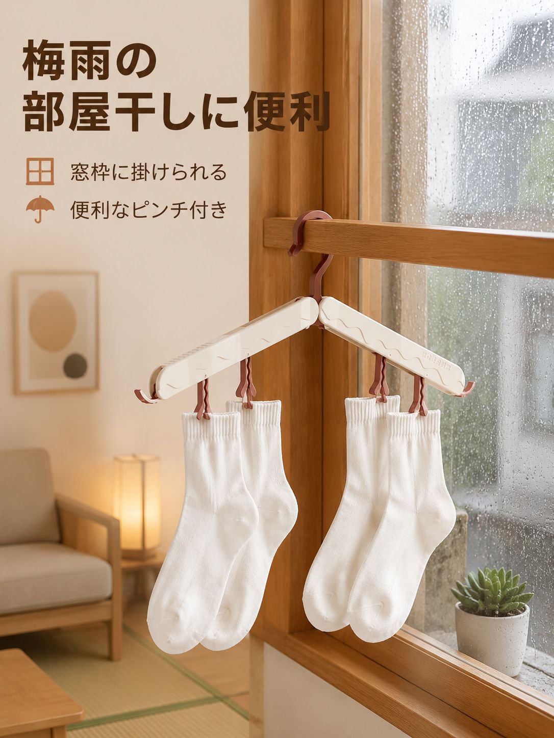 多機能折りたたみ式衣類ハンガー