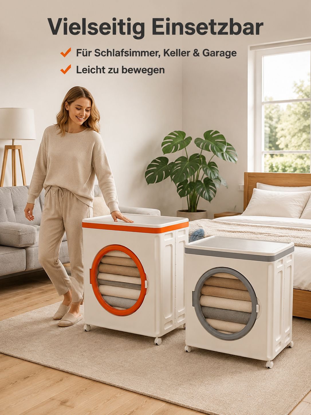 Überdimensionale Roll-Aufbewahrungsbox