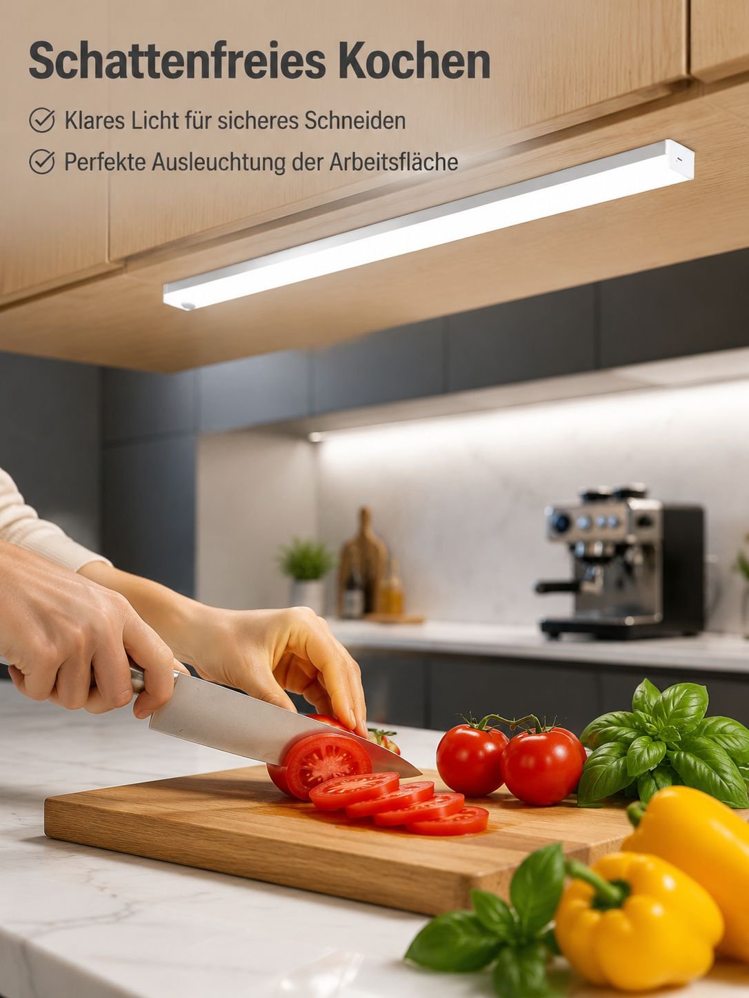 Praktische Magnetbefestigung der LED-Leuchte an Metalloberflächen