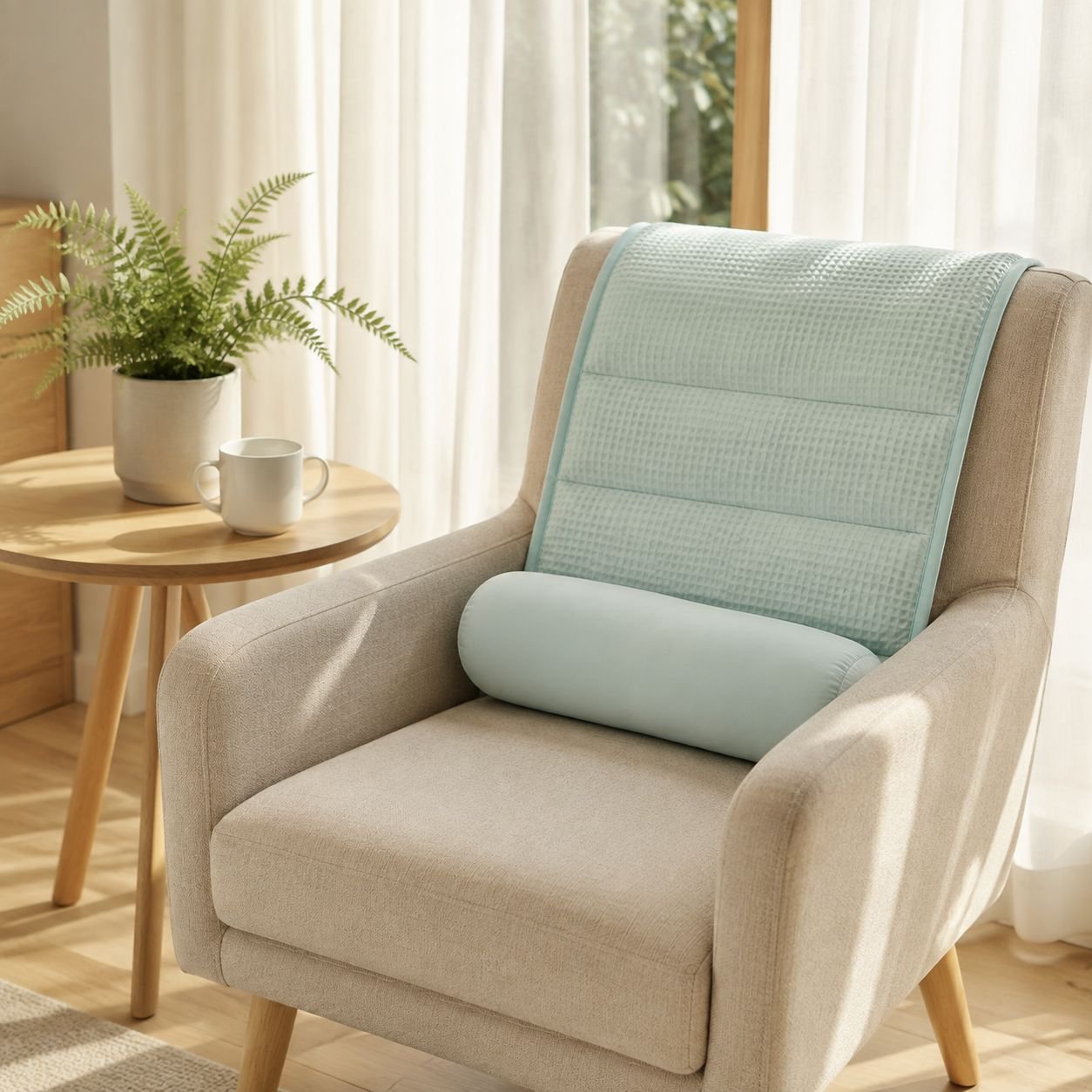 Hypoallergenic towel pillow for comfortable sleep