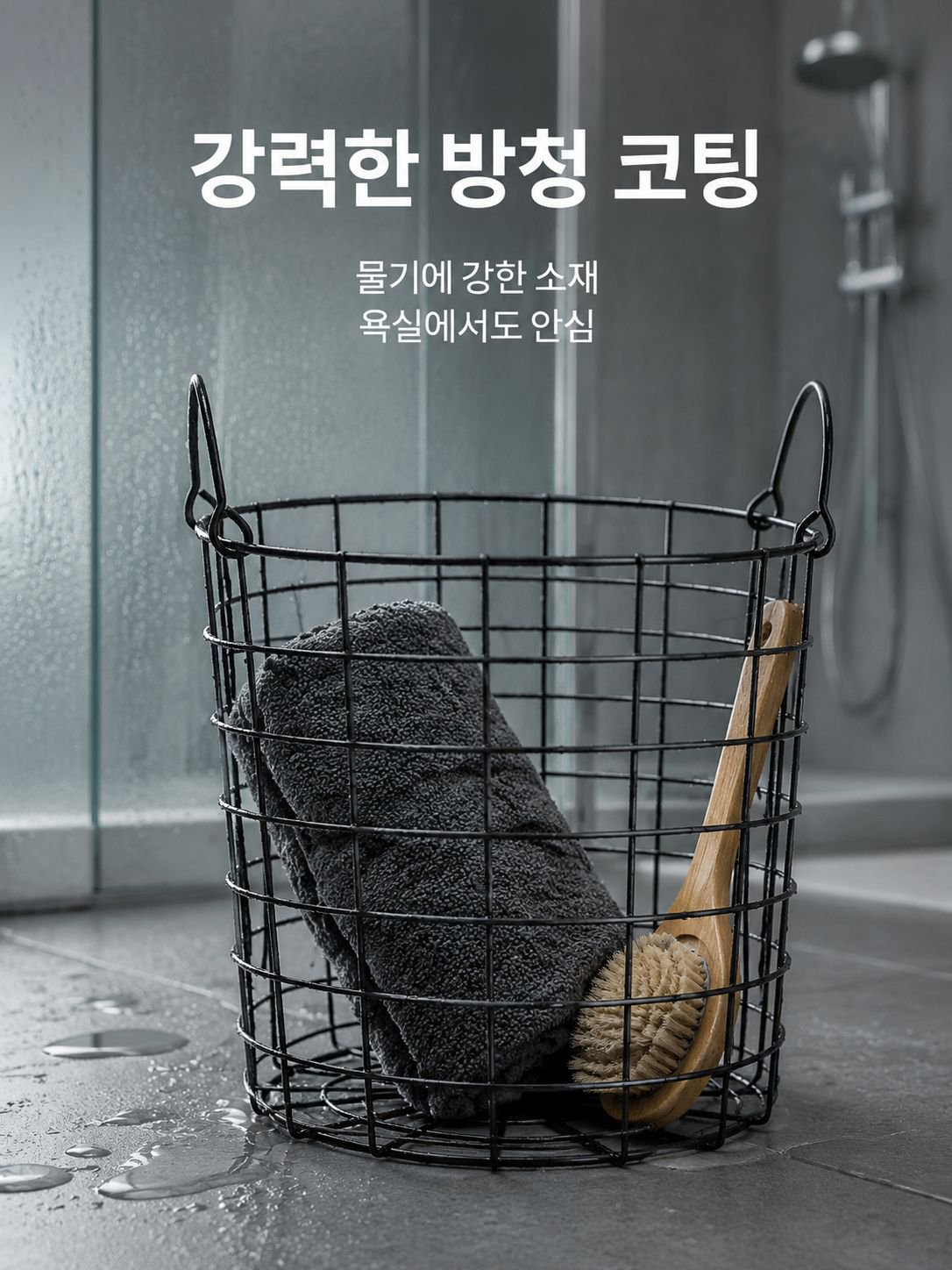 철제 수납 바구니