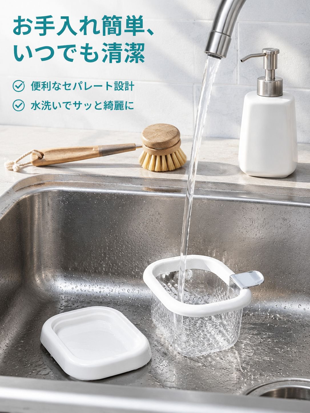 多機能フィルター排水ラック