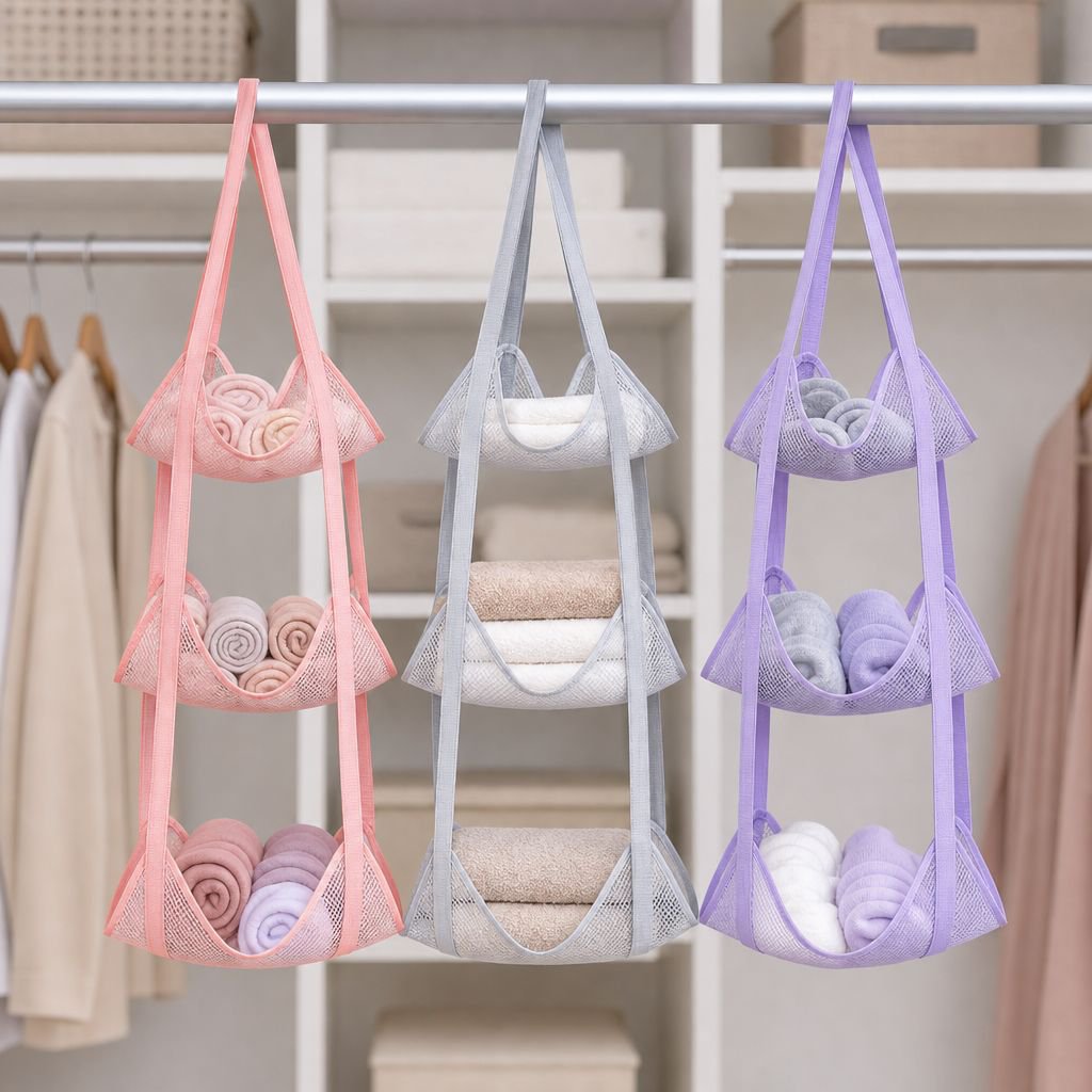 Multifunctional storage basket for versatile organization