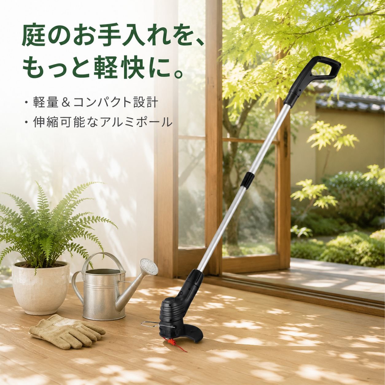 家庭用ポータブル充電式電動芝刈り機