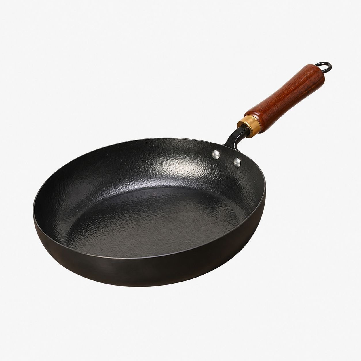 Sartén de hierro sin recubrimiento para bistec