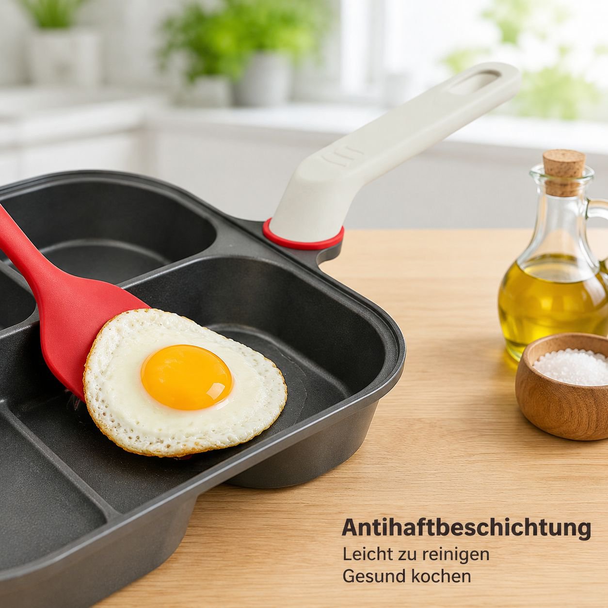 Dreiloch-Bratpfanne für den Hausgebrauch