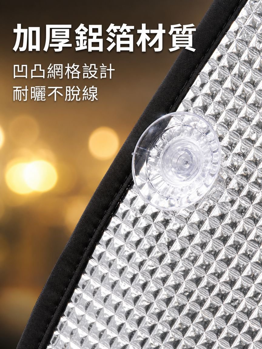 家用防曬隔熱吸盤薄膜