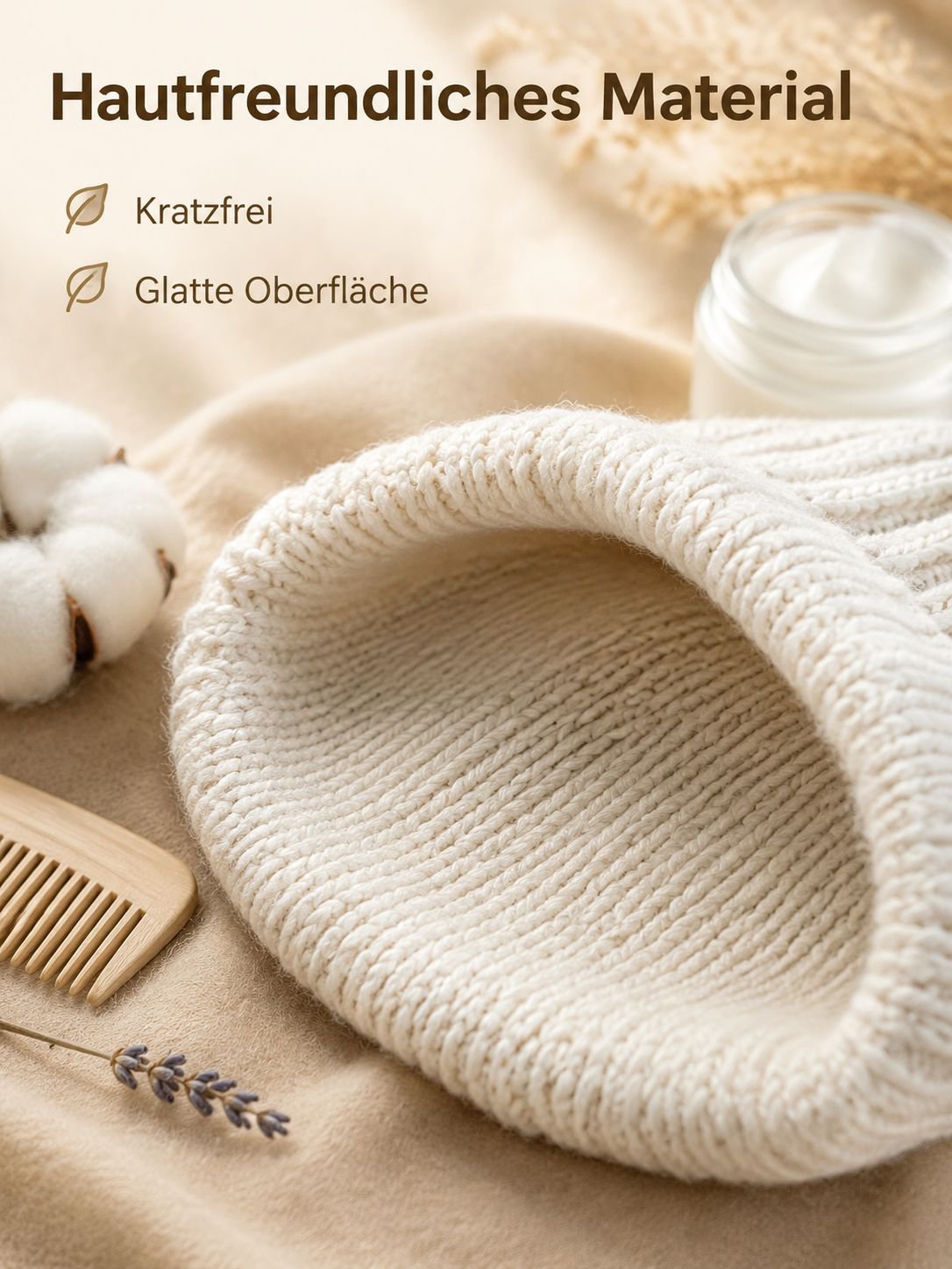Kuschelige Mütze für kalte Tage