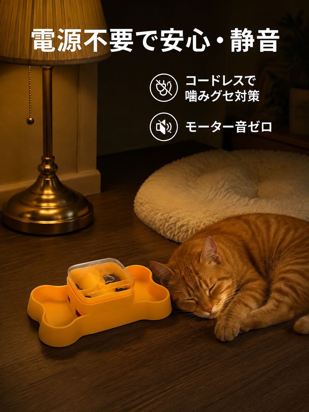 ペット押下自動給餌器