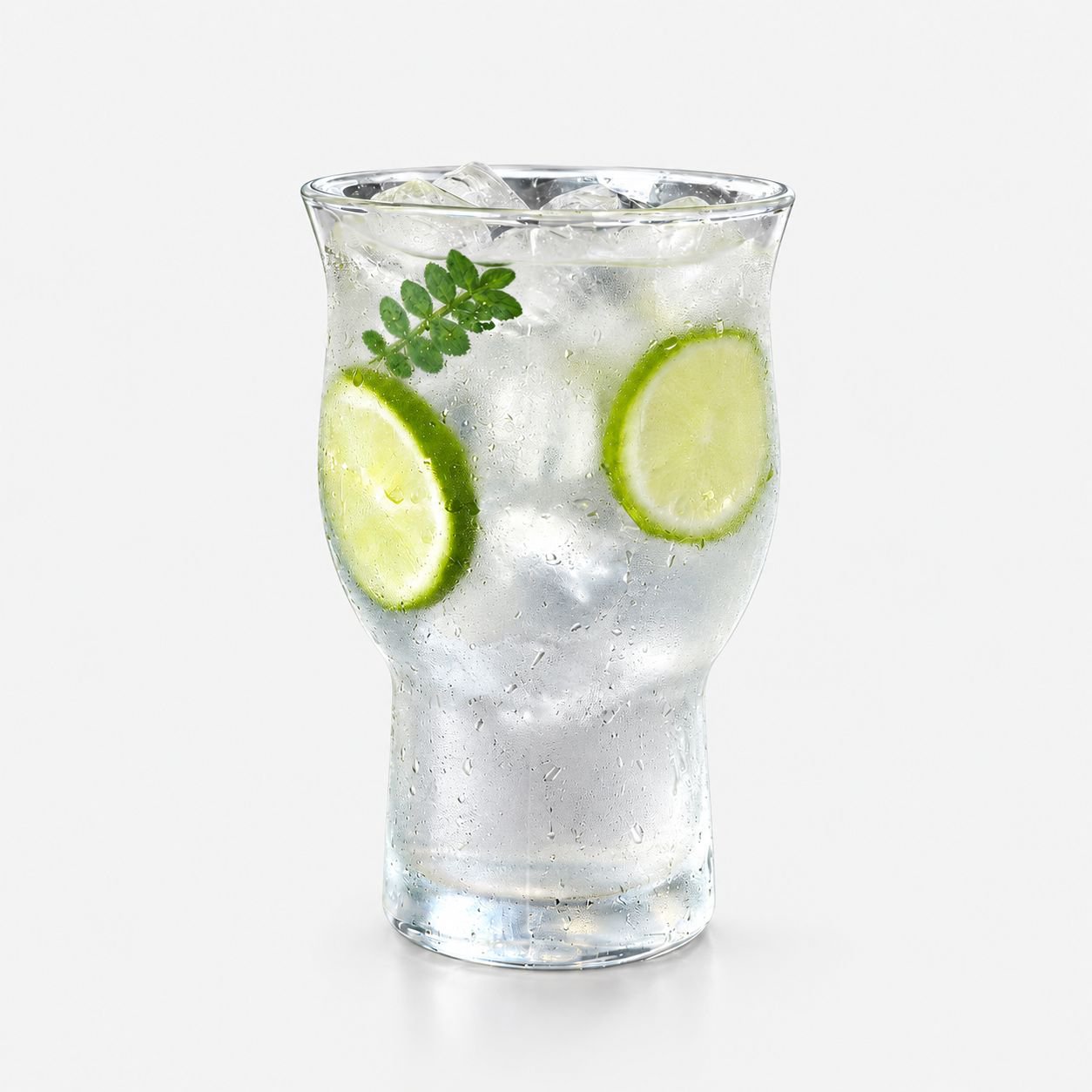 Wide Mouth Glass Beverage Cup
