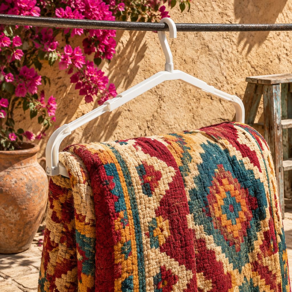 Perchero giratorio y extensible