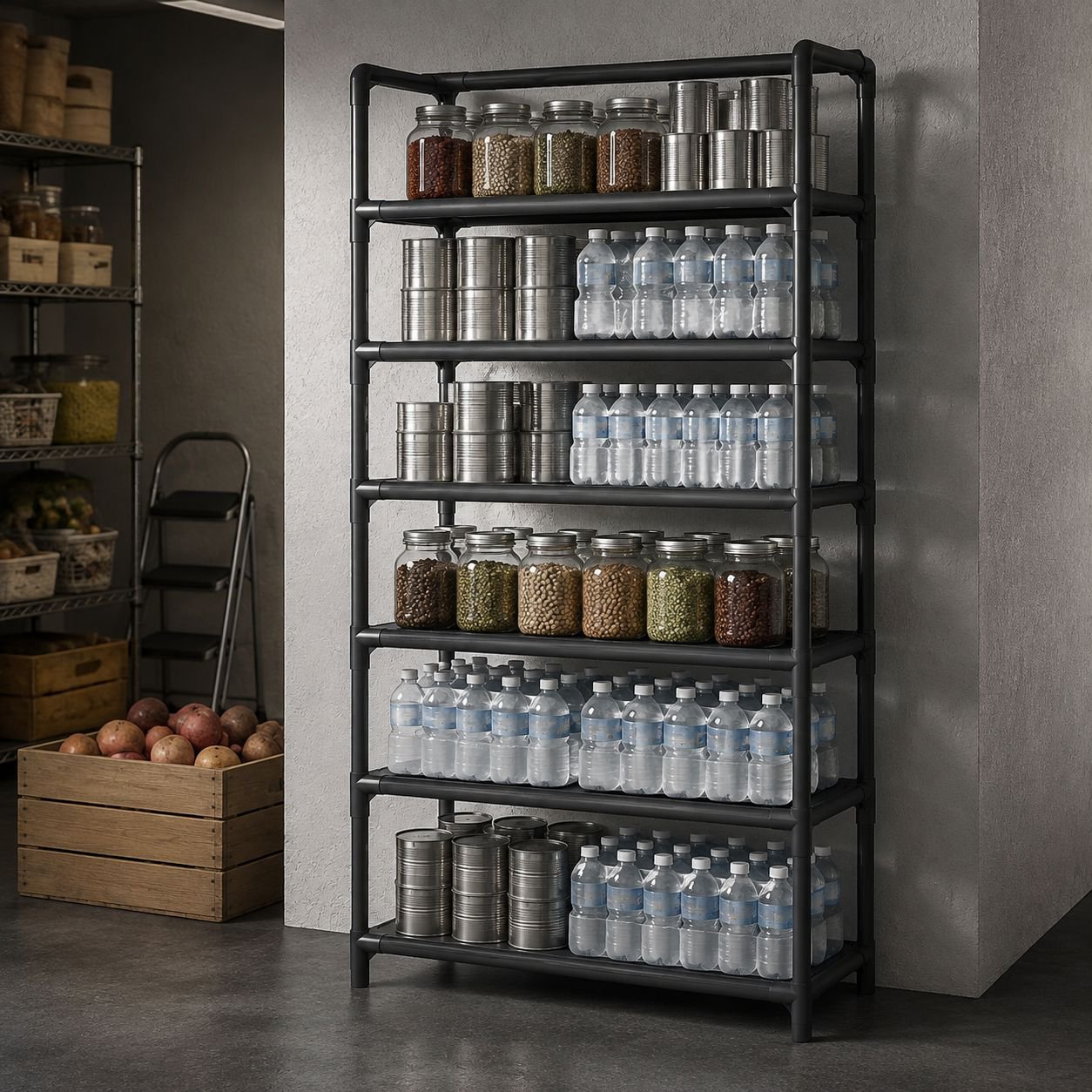 Multipurpose Storage Rack