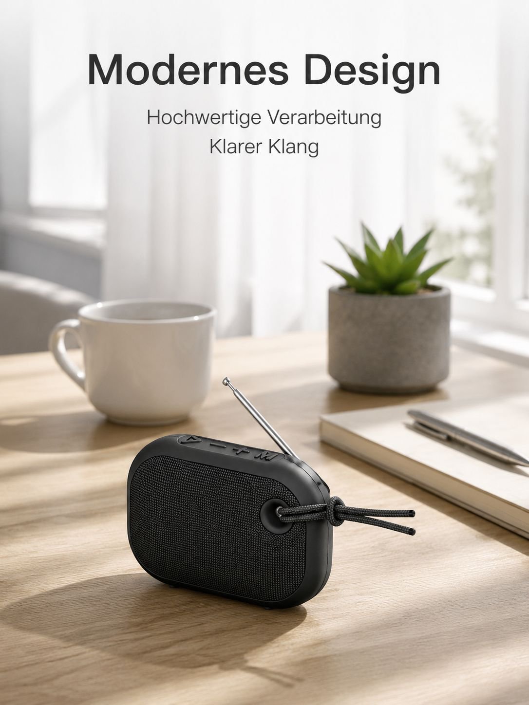 Kompaktes tragbares Radio-Lautsprecher