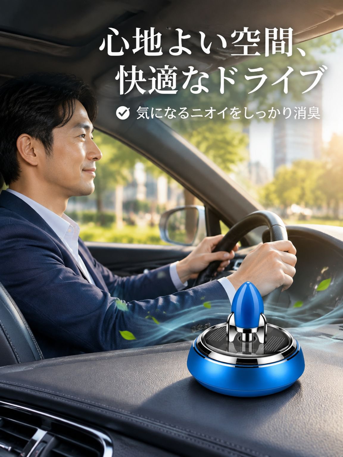車内ロケット型装飾アロマディフューザー