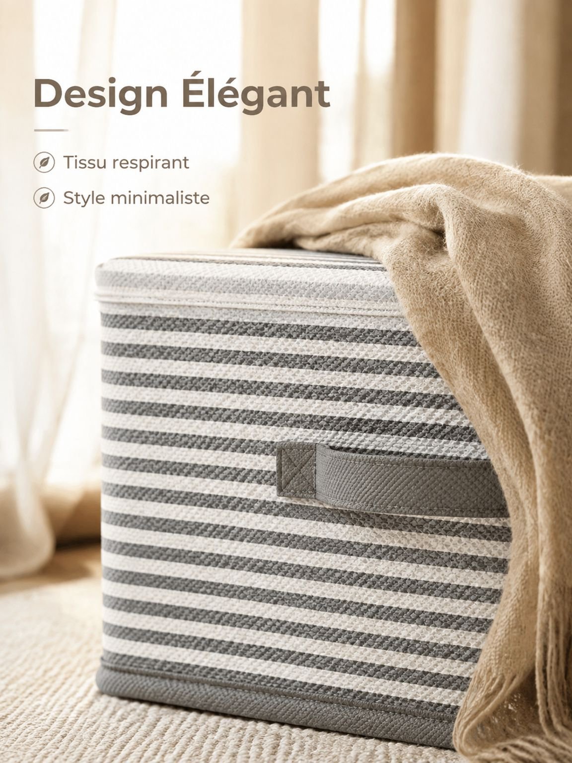 Utilisation quotidienne de la boîte de rangement au sein de votre maison