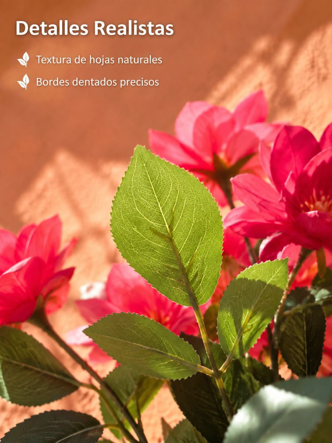 Adornos de flores artificiales