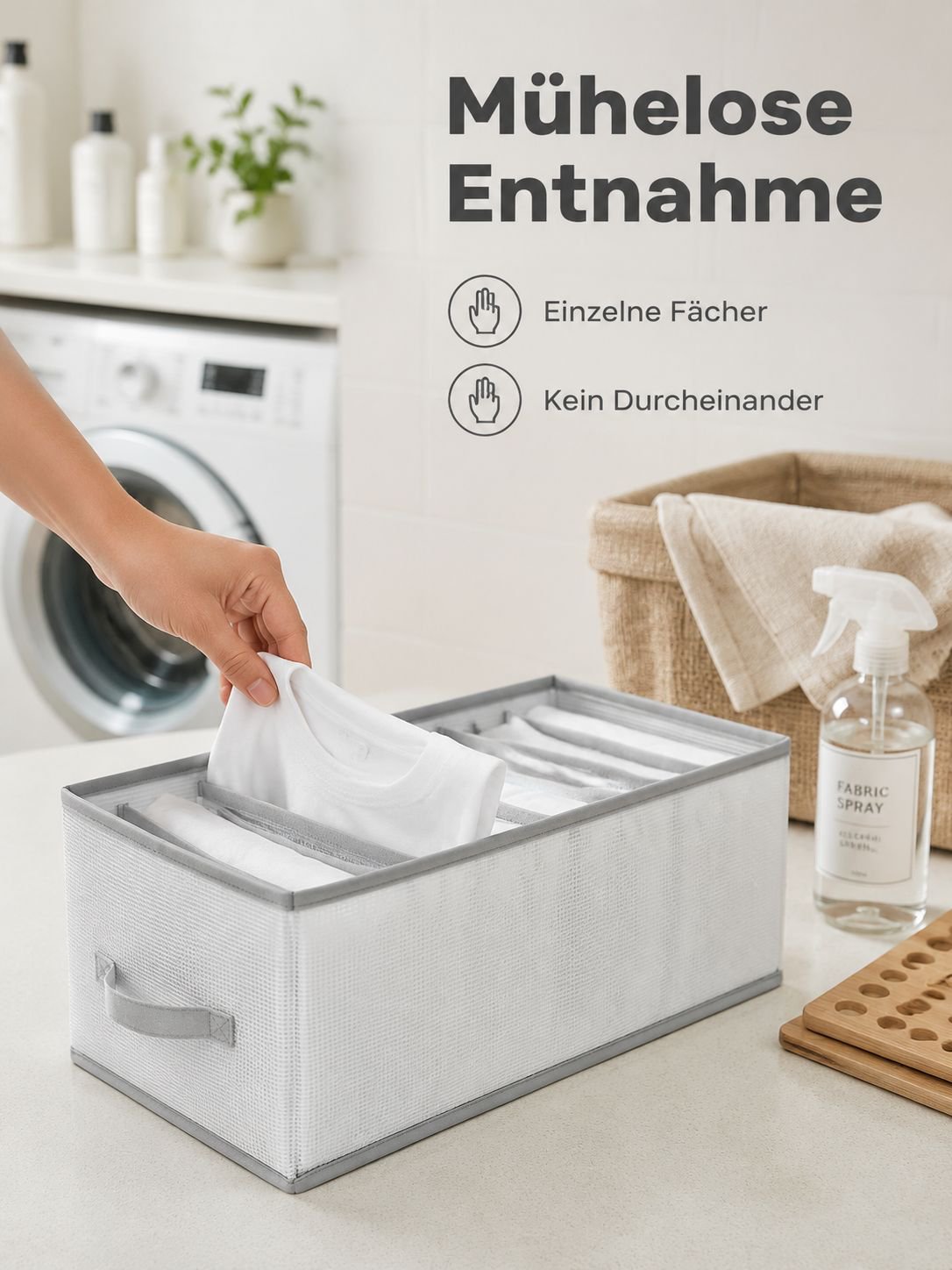 Transparente PP-Platten für Schubladen in Waschkabinen und Aufbewahrungskästen