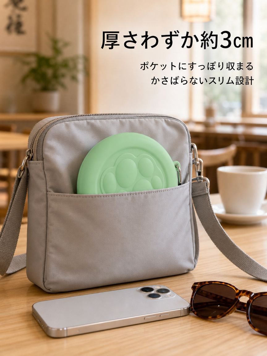ペット用アウトドア携帯式ドッグフードボウル＆おやつボックス