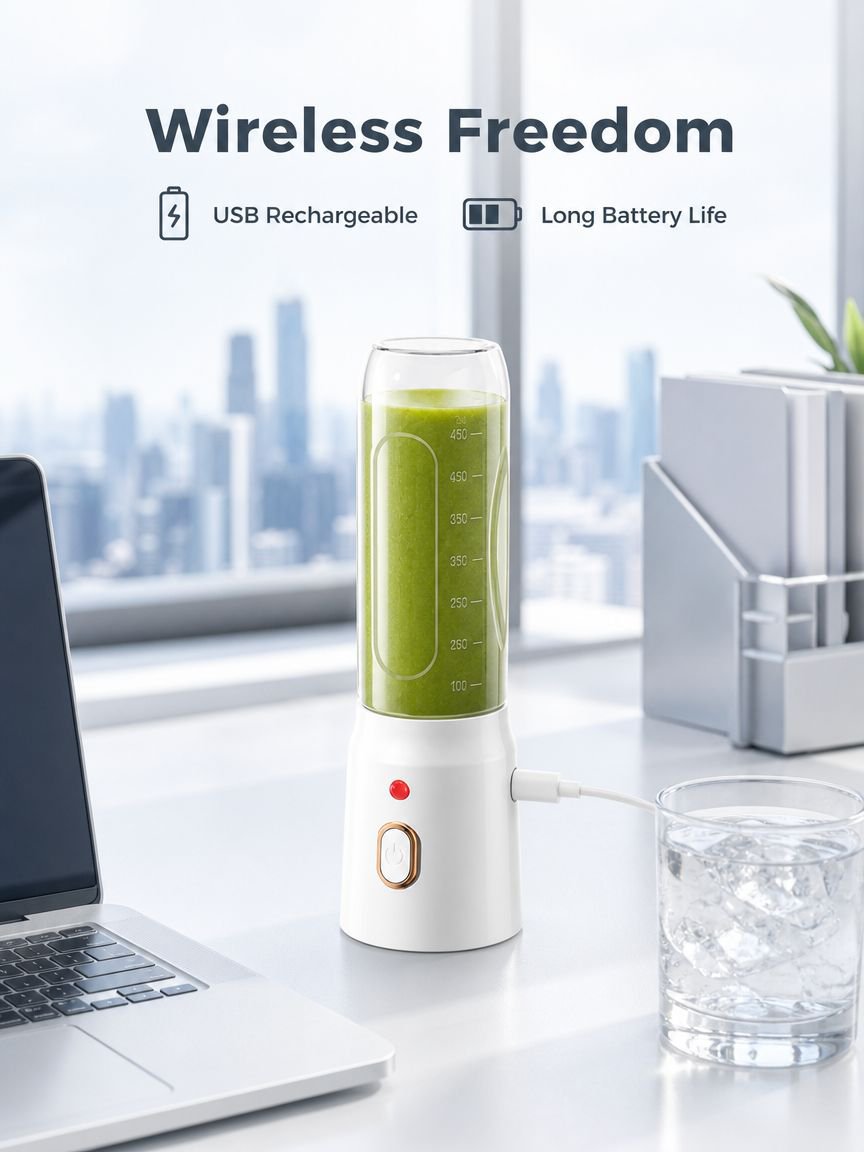 Multifunctional Electric Juicer Cup