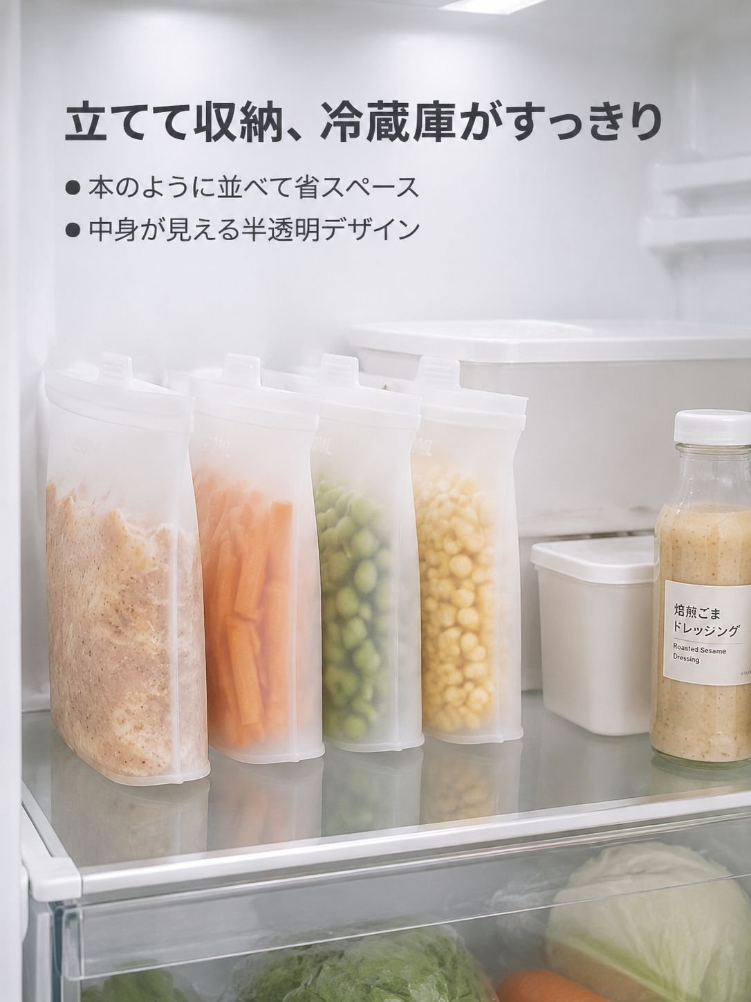 家庭用食品グレードシリコーンパウチ