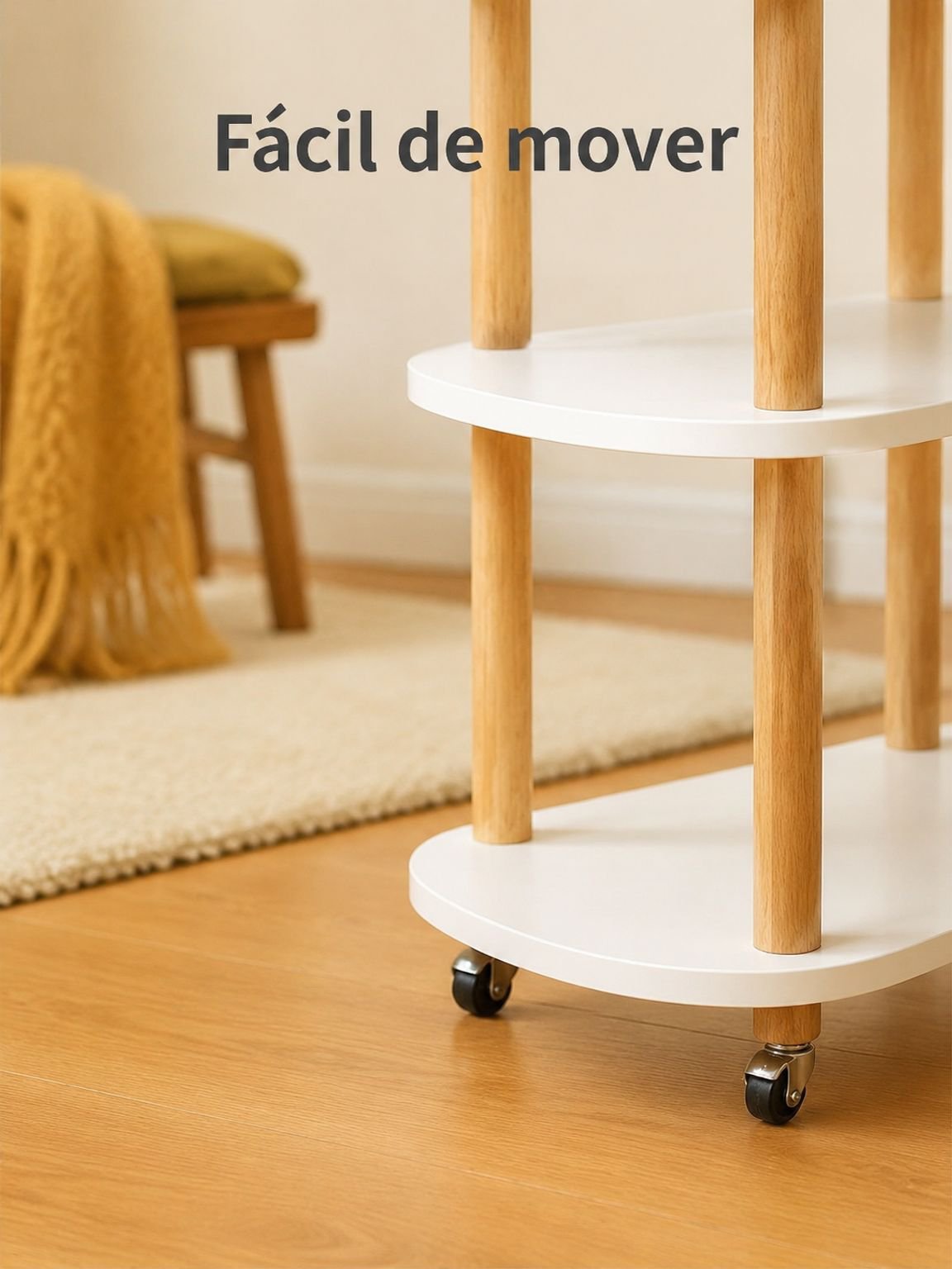 Mesita auxiliar/mesa pequeña móvil