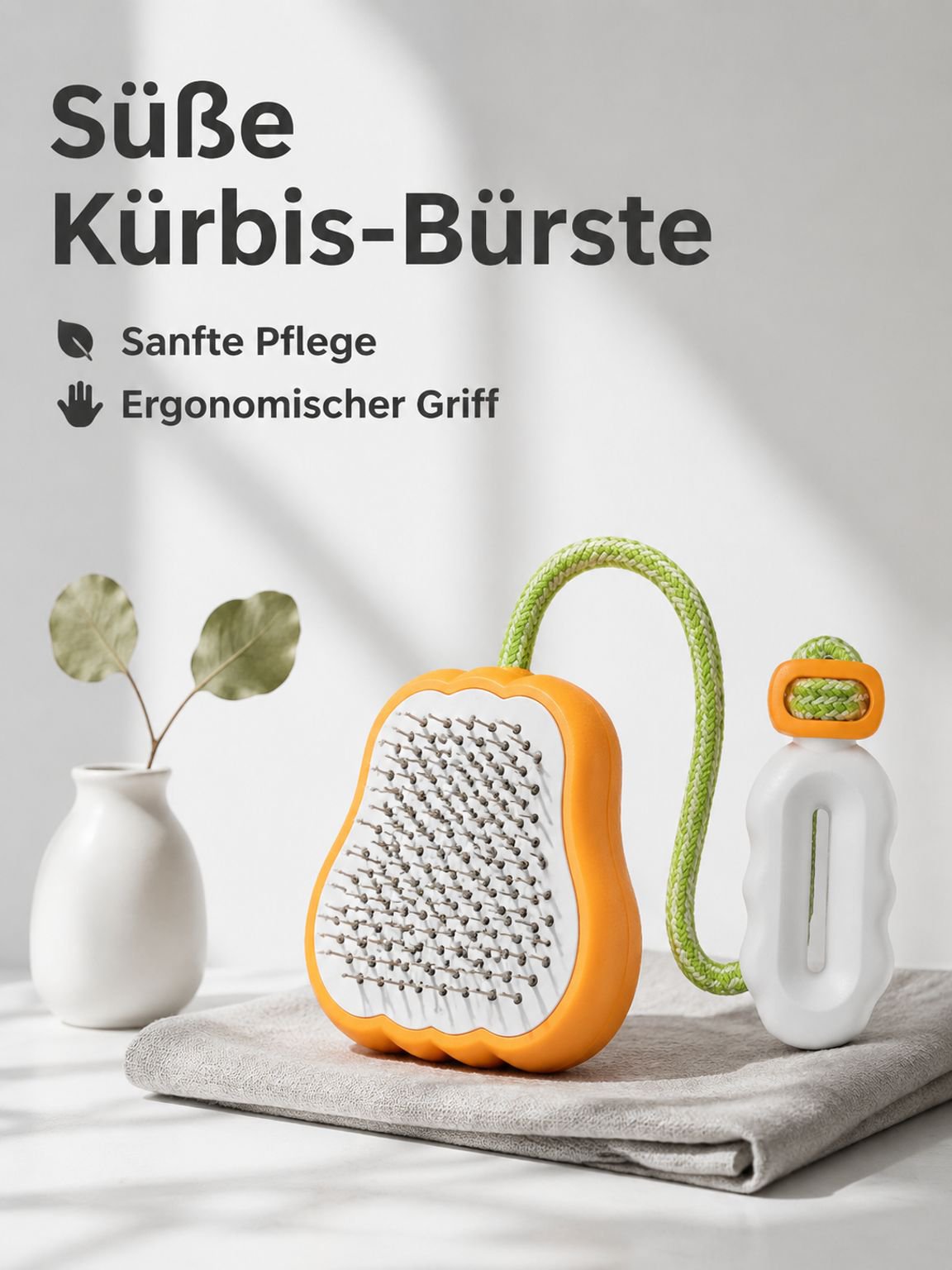 Haustierspielzeug in Kürbisform