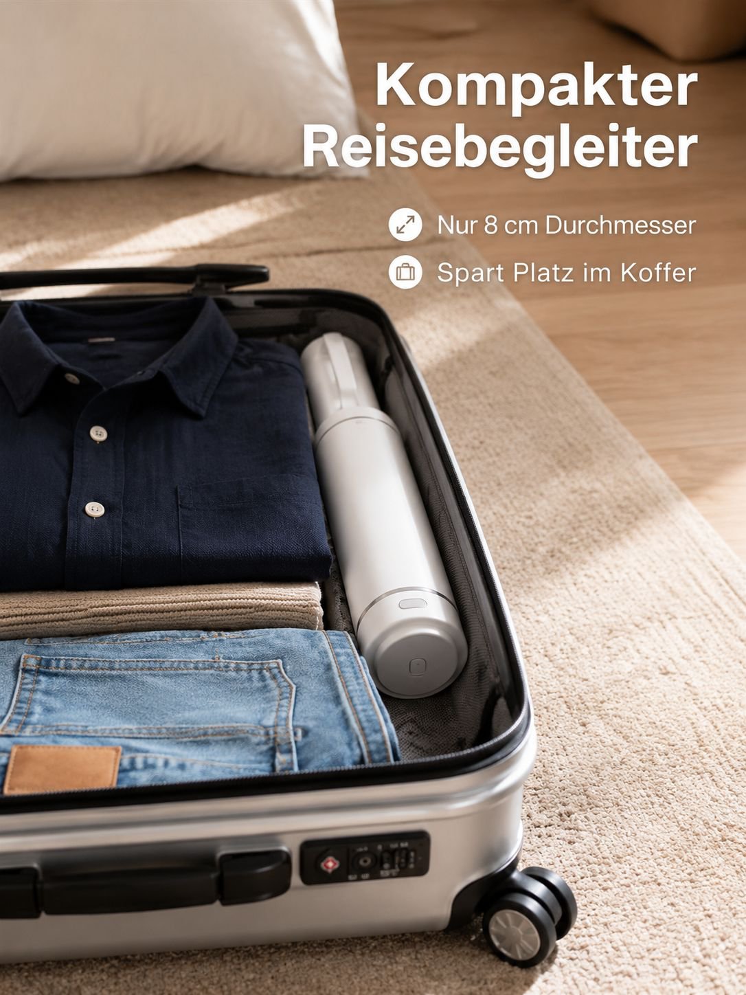 Tragbarer elektrischer Wasserkocher