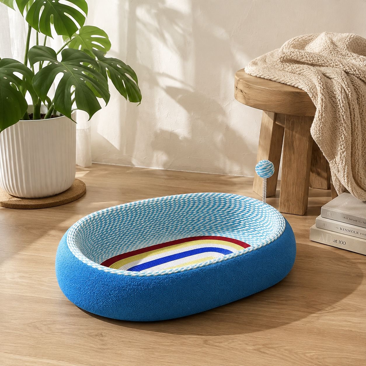 Multi-Functional Cat Scratching Bed Combo