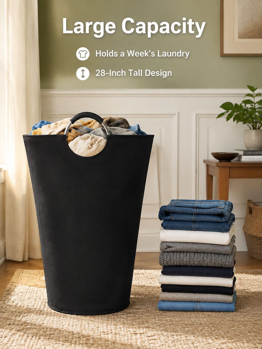 Foldable Travel Storage Basket