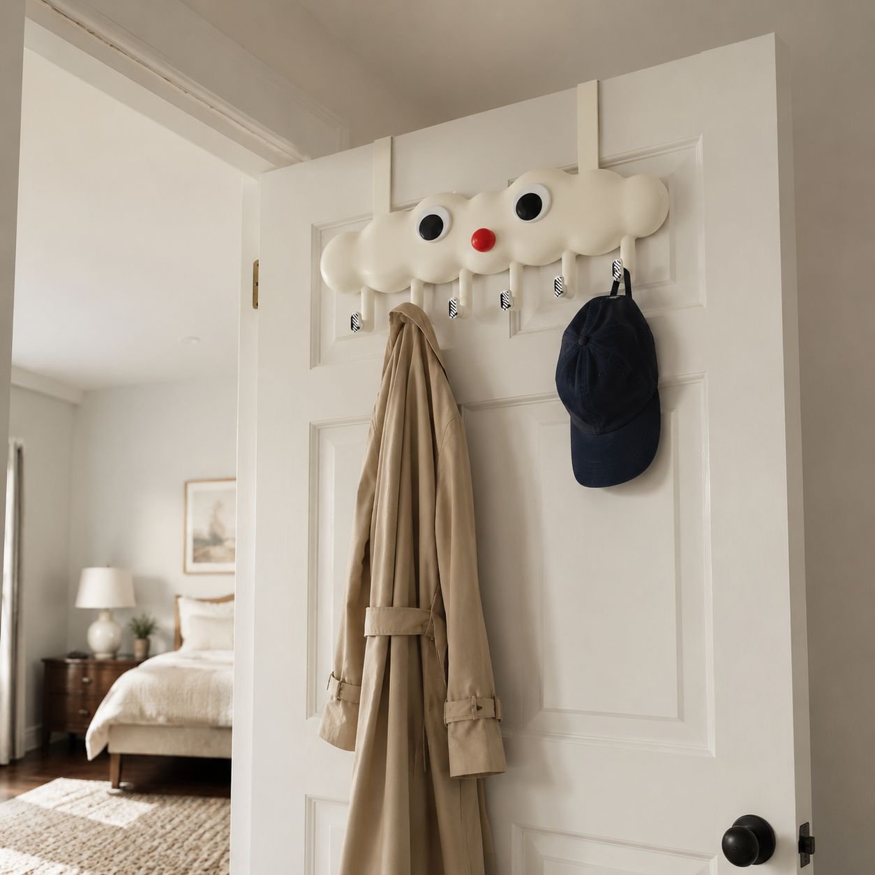 Versatile hook for home, office, or dorm organization