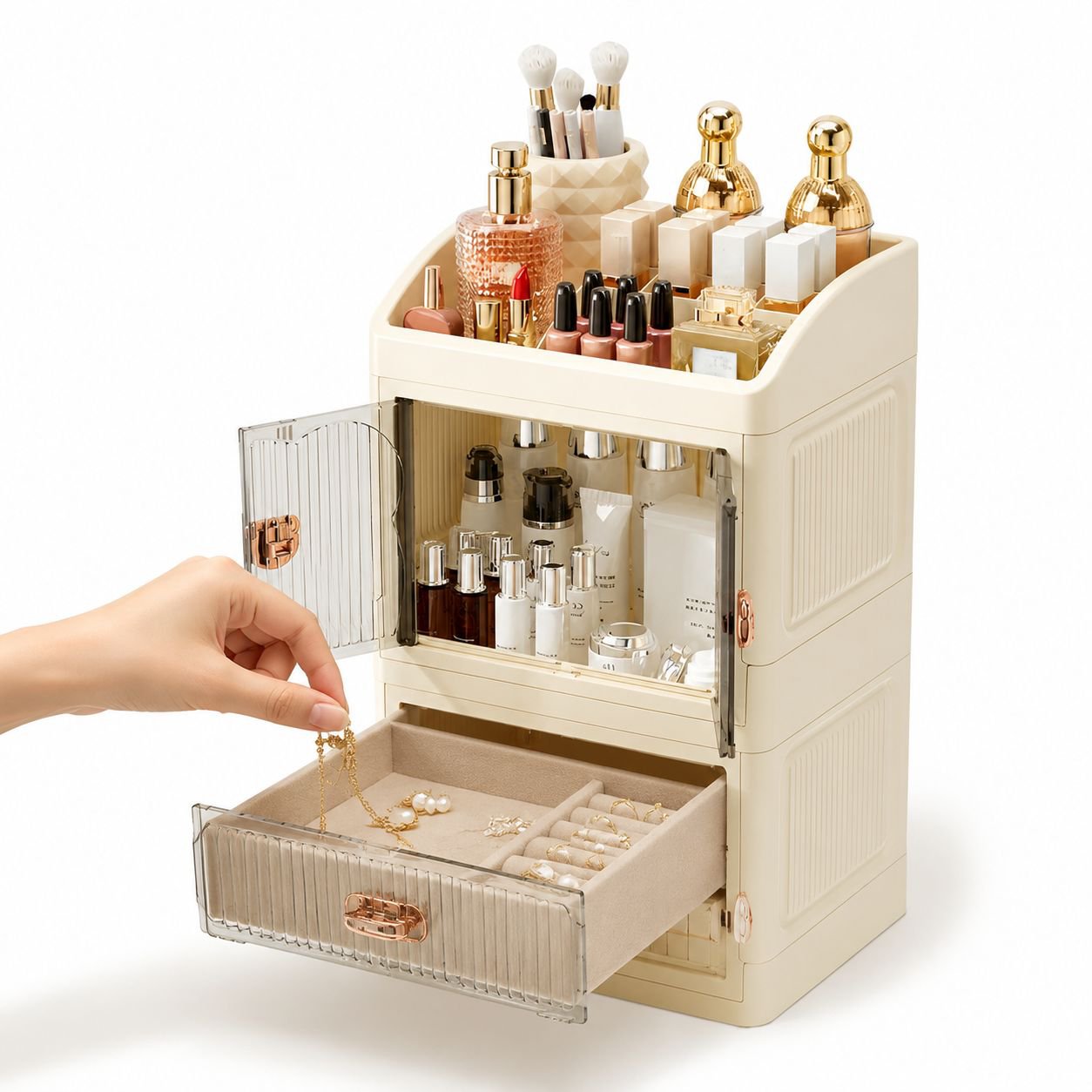 Organisation esthétique de la coiffeuse