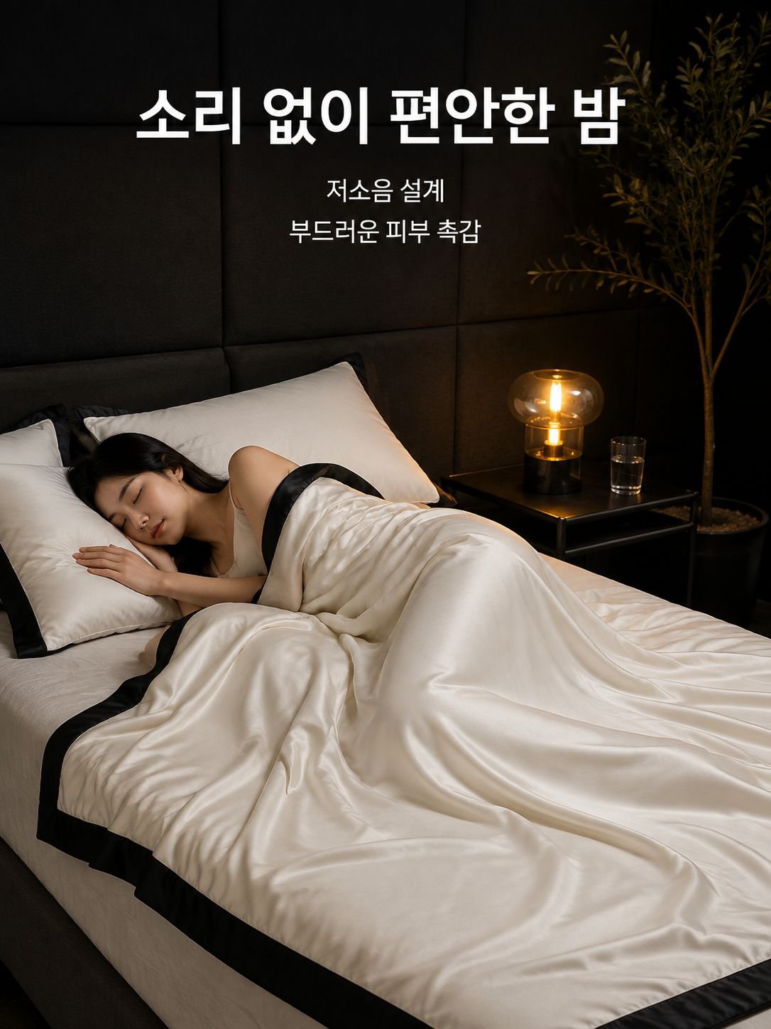 시원하고 편안한 여름용 다운 이불 3종 세트