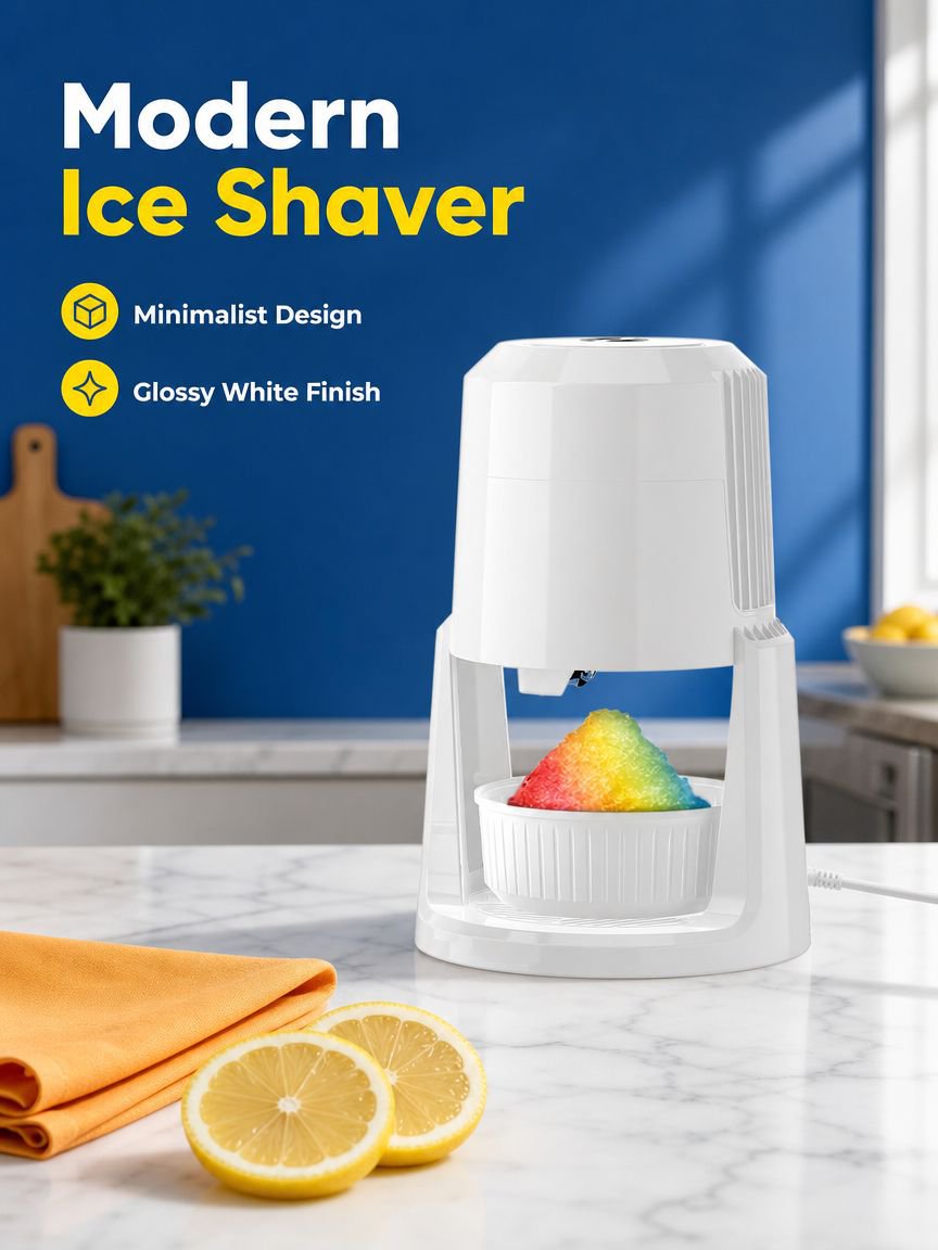 Fully Automatic Dual-Speed Ice Shaver