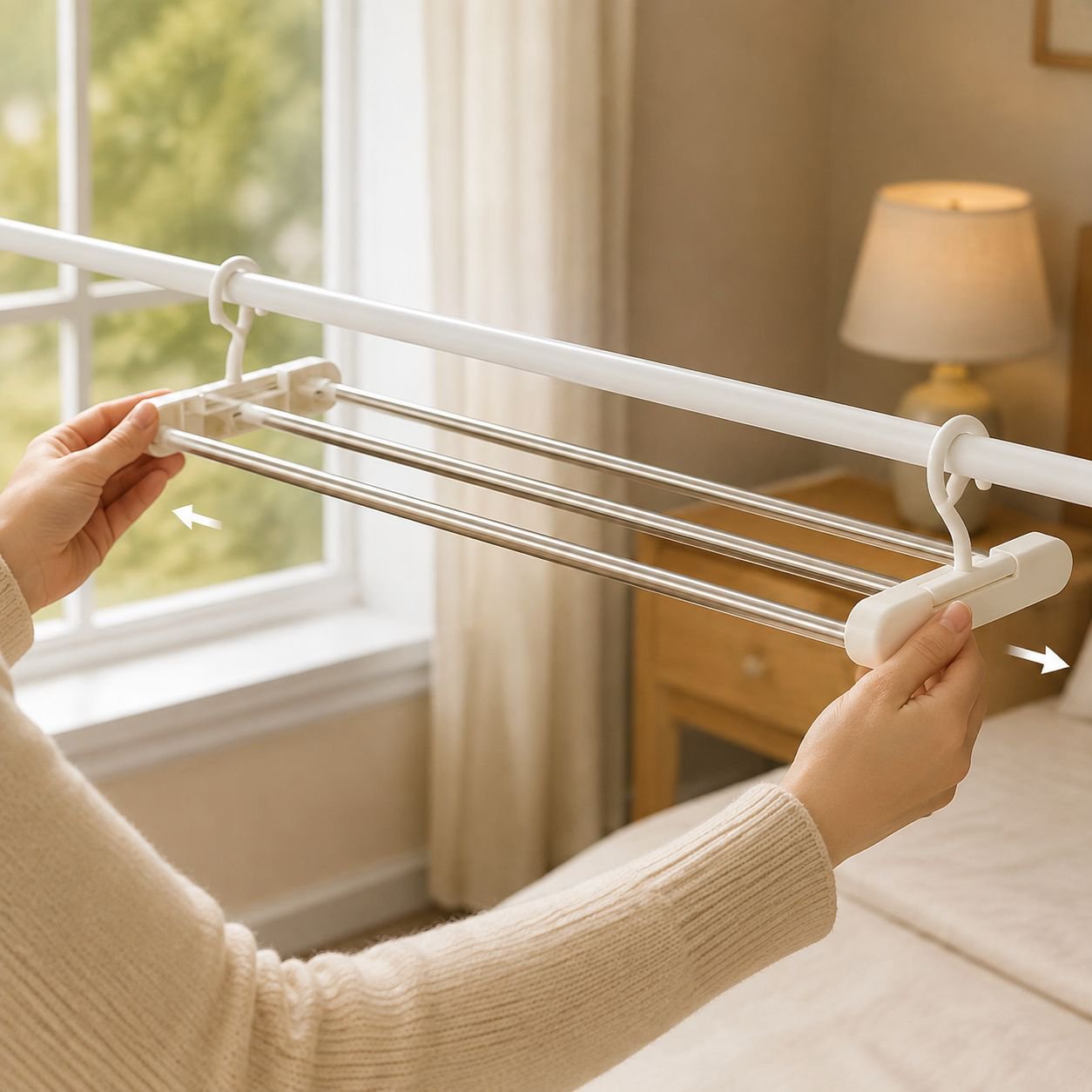 JMY - Stainless Steel Extendable Multifunctional Drying Rack