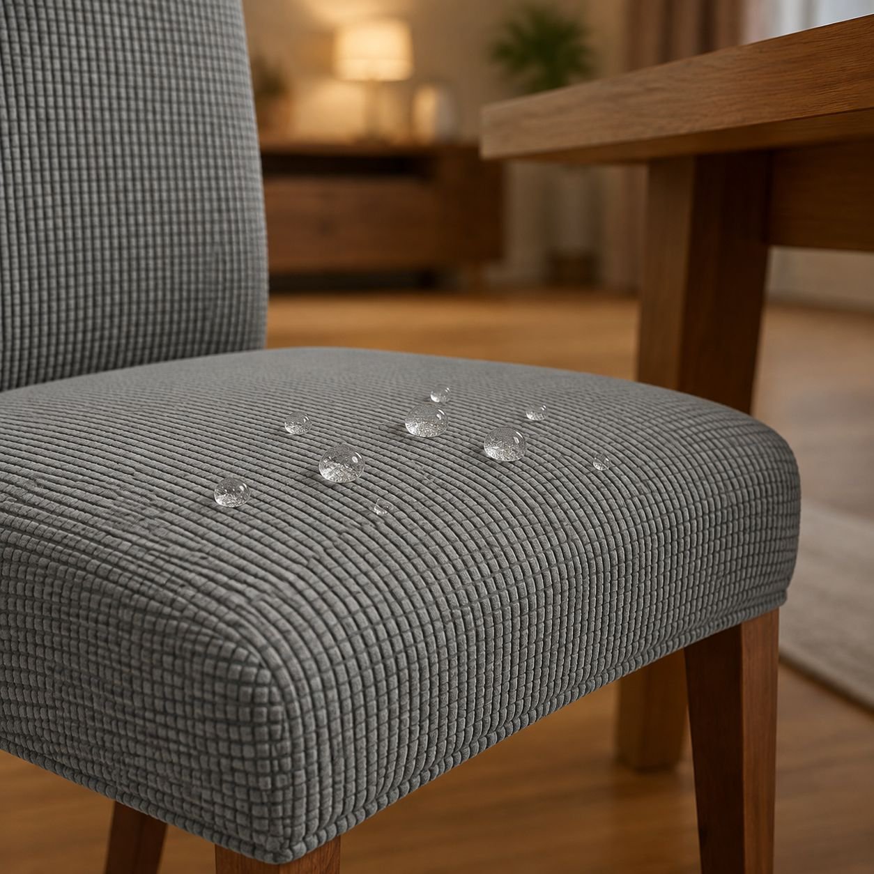 Home Stretchable Velvet Chair Cover Anti-Stain