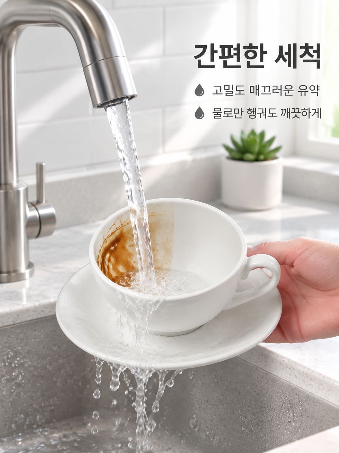 도자기 쟁반과 식기 세트