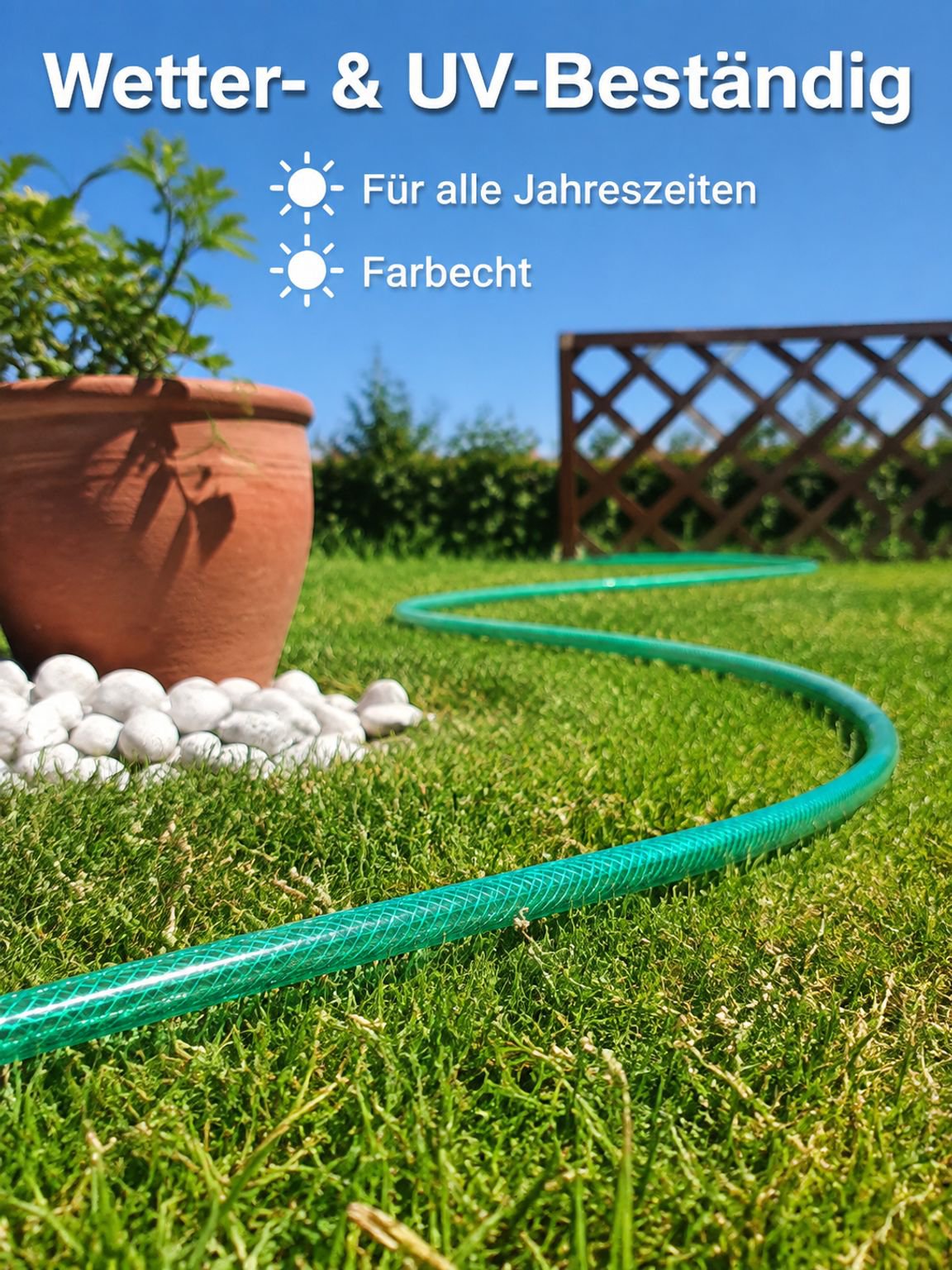 PVC-Gartenschlauch für Garten, Landwirtschaft und Hofbewässerung; 