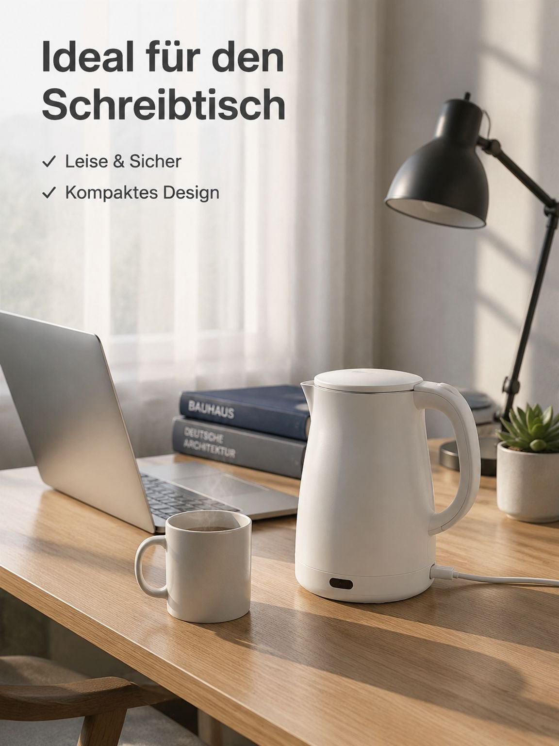Tragbarer elektrischer Wasserkocher