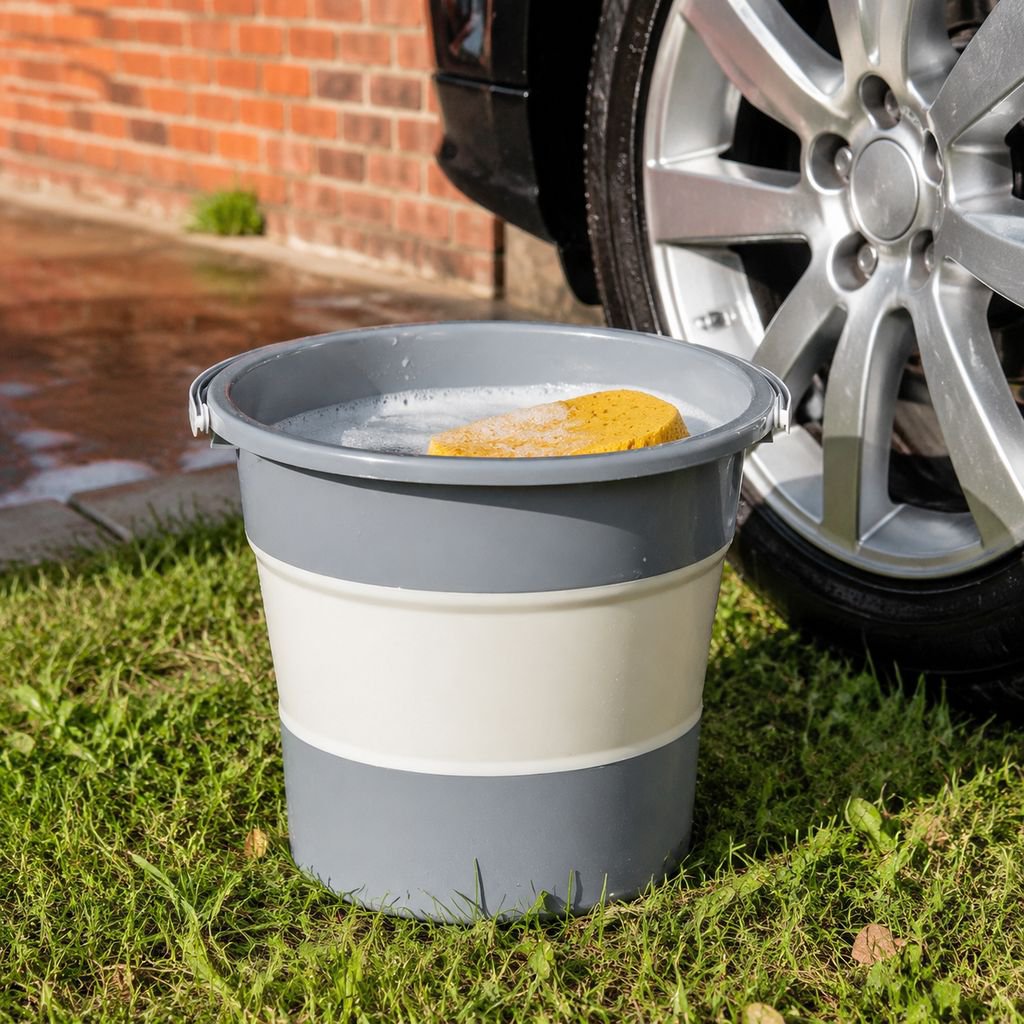 Portable Foldable Bucket for Outdoor Travel Car Use, Thickened Durable Small Handheld