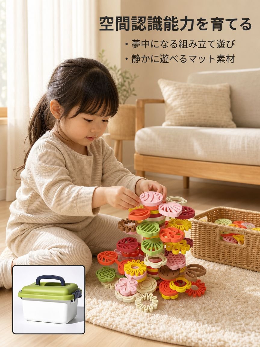 連結式積み木 子供のおもちゃ