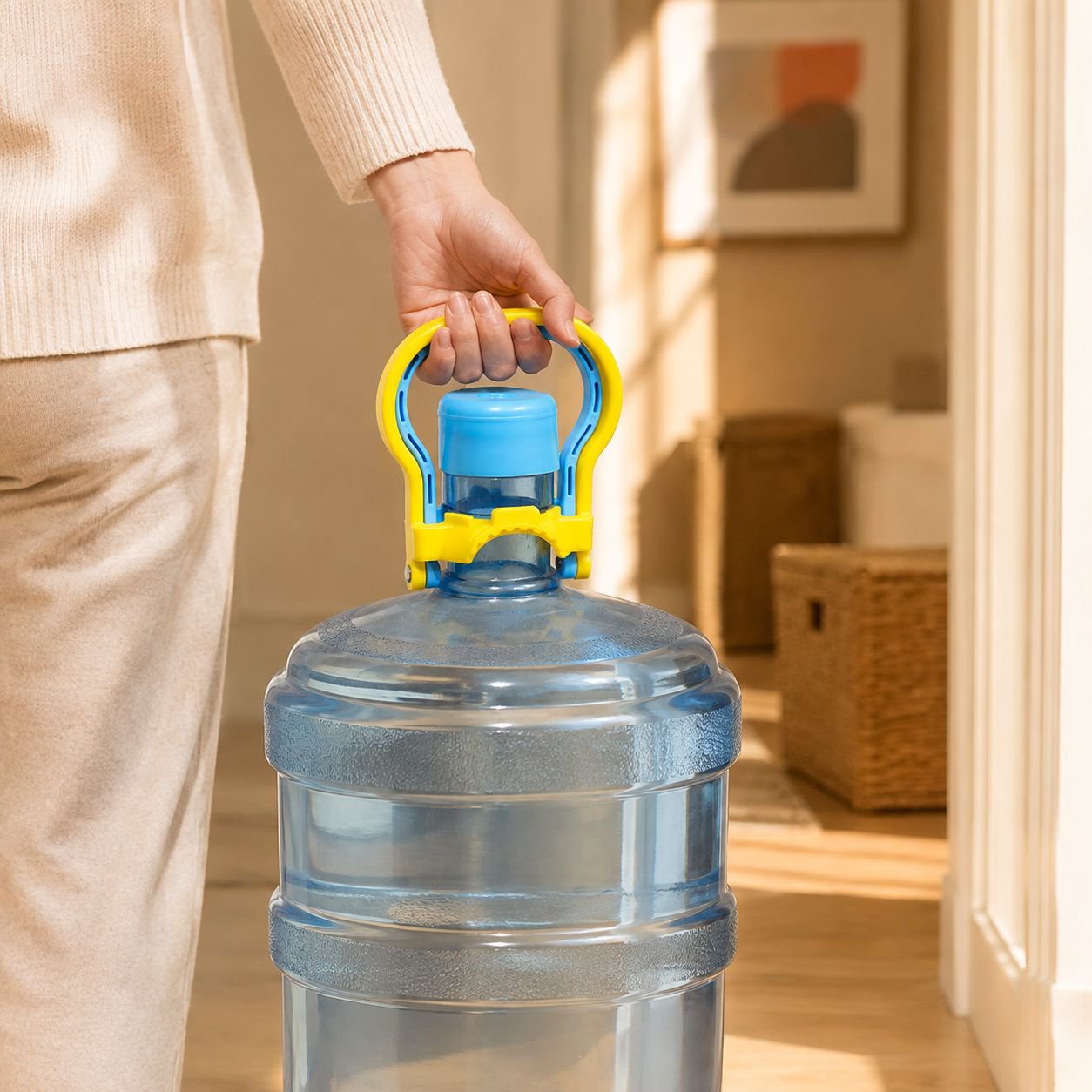 Mango ergonómico para bidón de agua