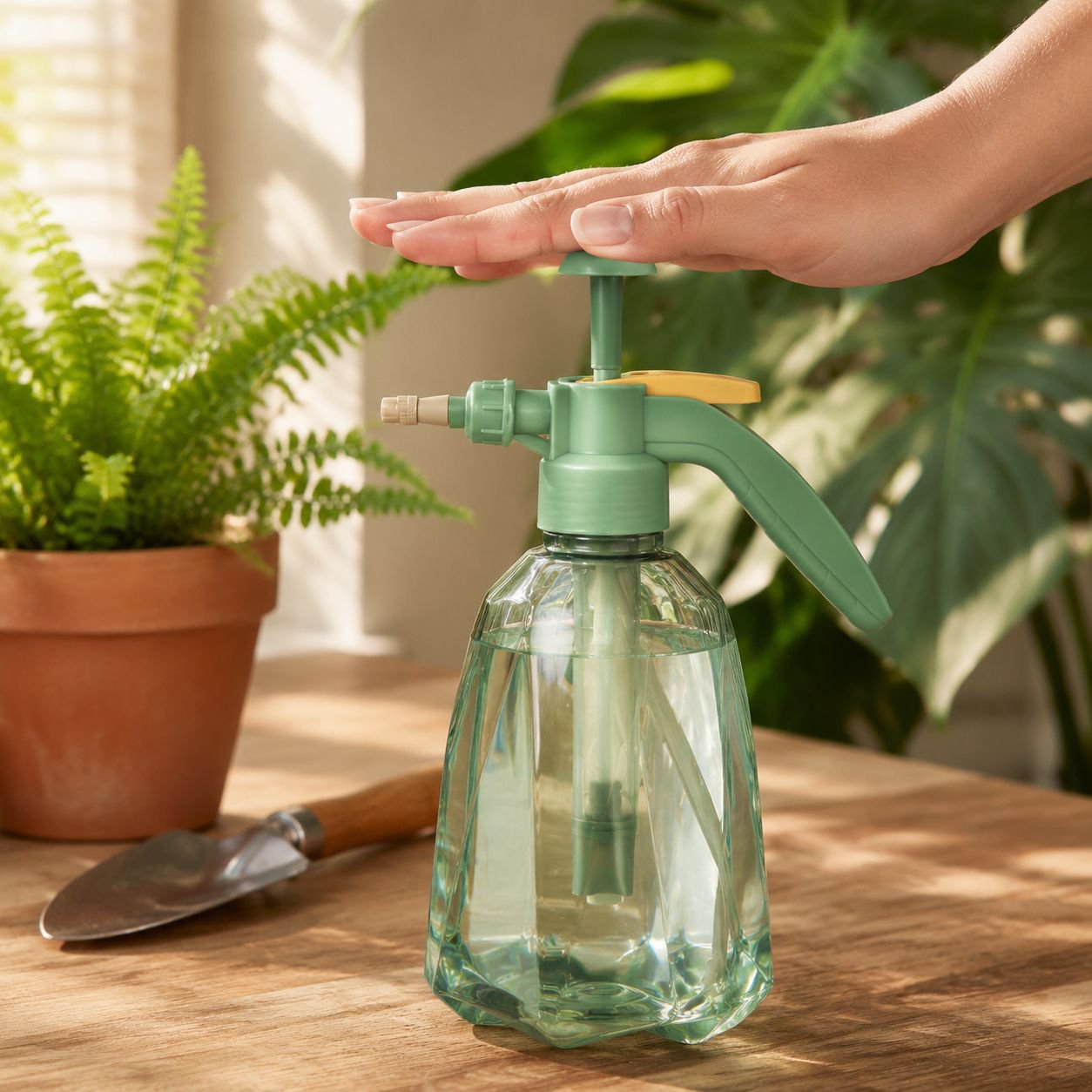 Multifunctional Pressure Spray Kettle for Gardening and Cleaning