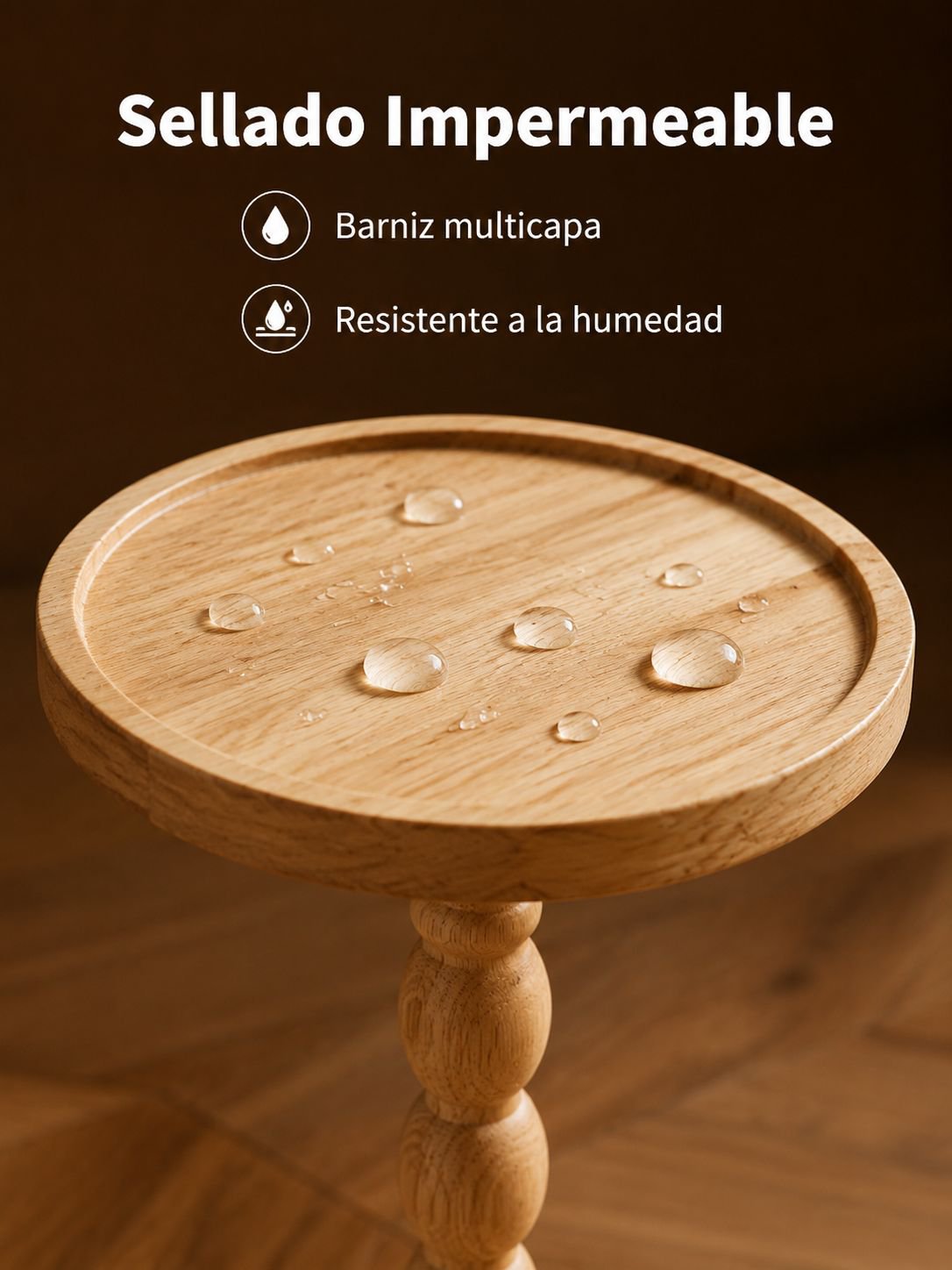 Mesa pequeña ideal para recámara o estudio