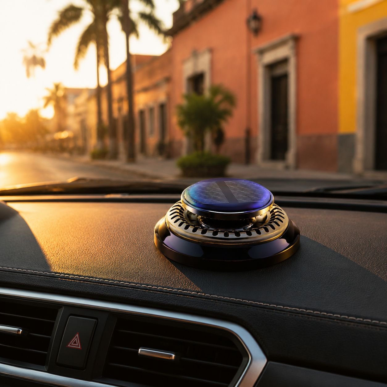 Aromaterapia solar para coche a prueba de nieve SL